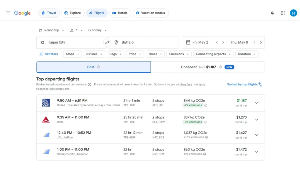 Google-flights-best-flights