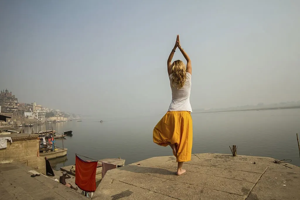 Practise Yoga when staying at Ashram