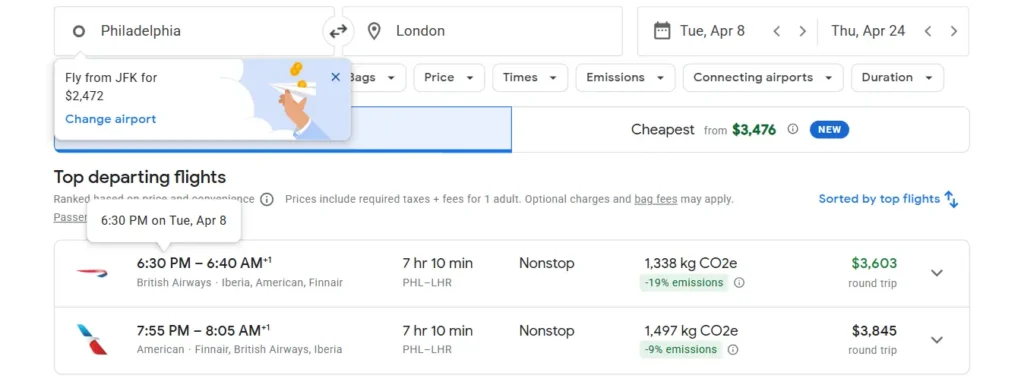 Google-flights-features