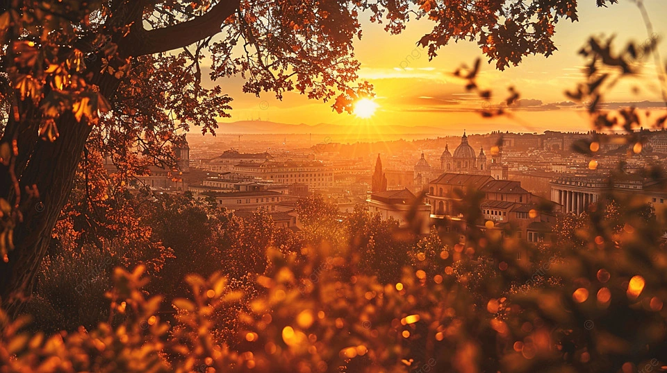 Rome during autumn