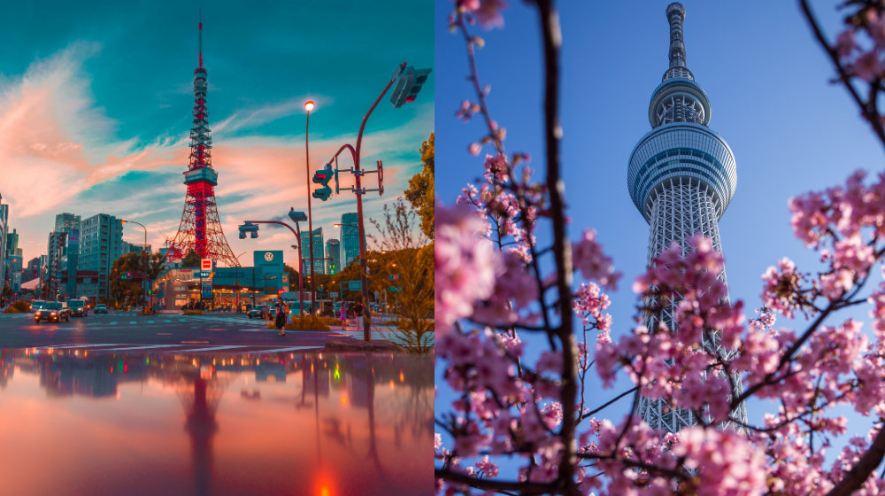 Tokyo Tower vs Tokyo Skytree