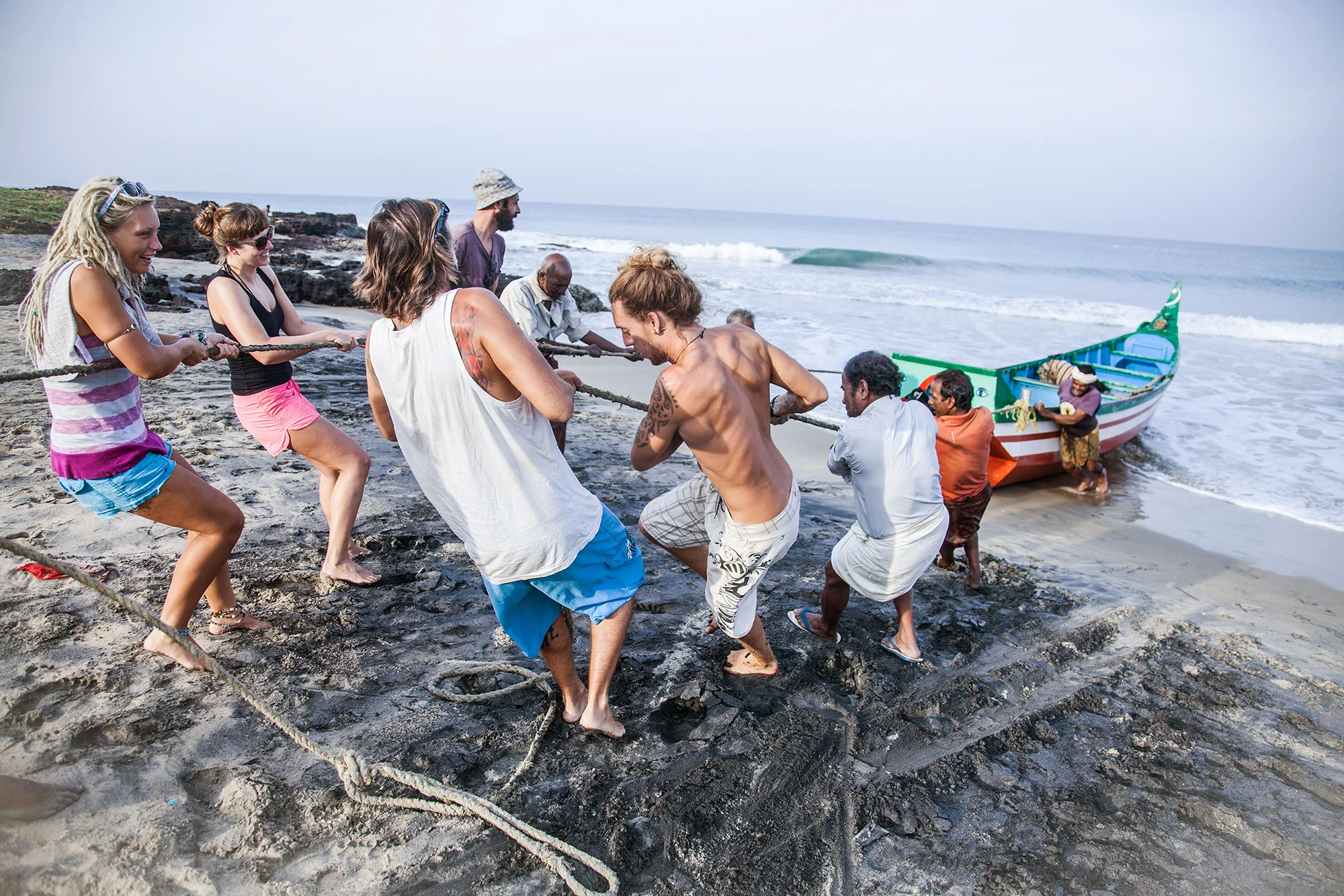 Foreigners in Varkala
